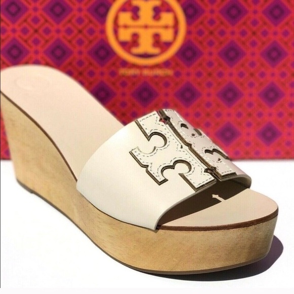 NEW Tory Burch Ines Wedge Slide - Picture 4 of 6